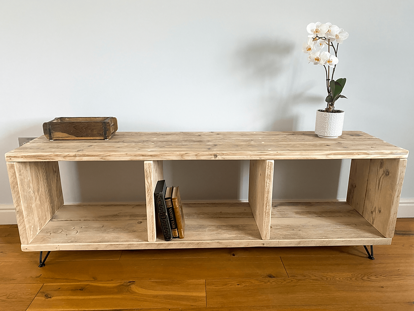 THORNHAM - Rustic Media & Vinyl Storage Unit