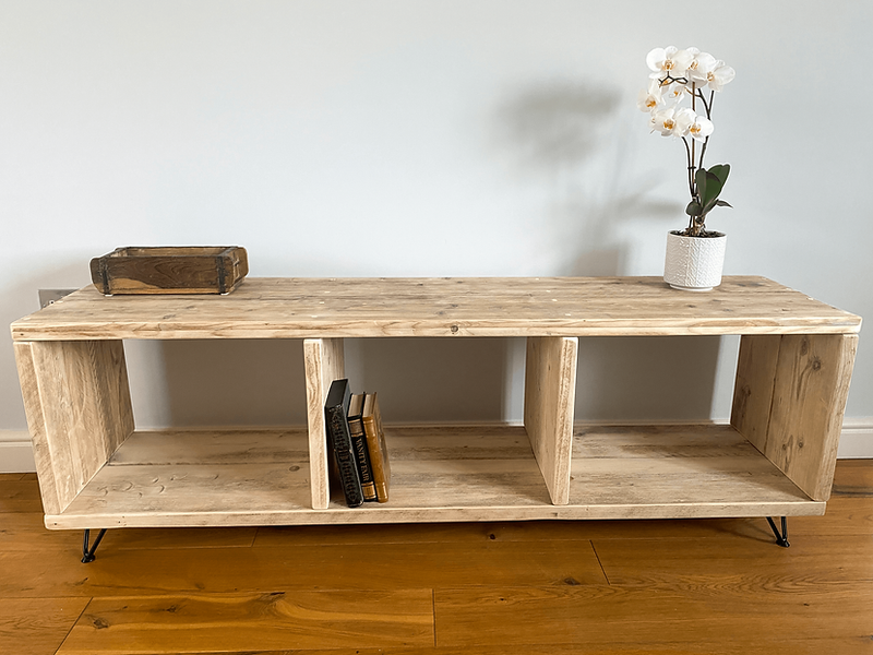 THORNHAM - Rustic Media & Vinyl Storage Unit