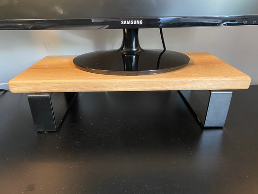 Oakify Monitor Shelf