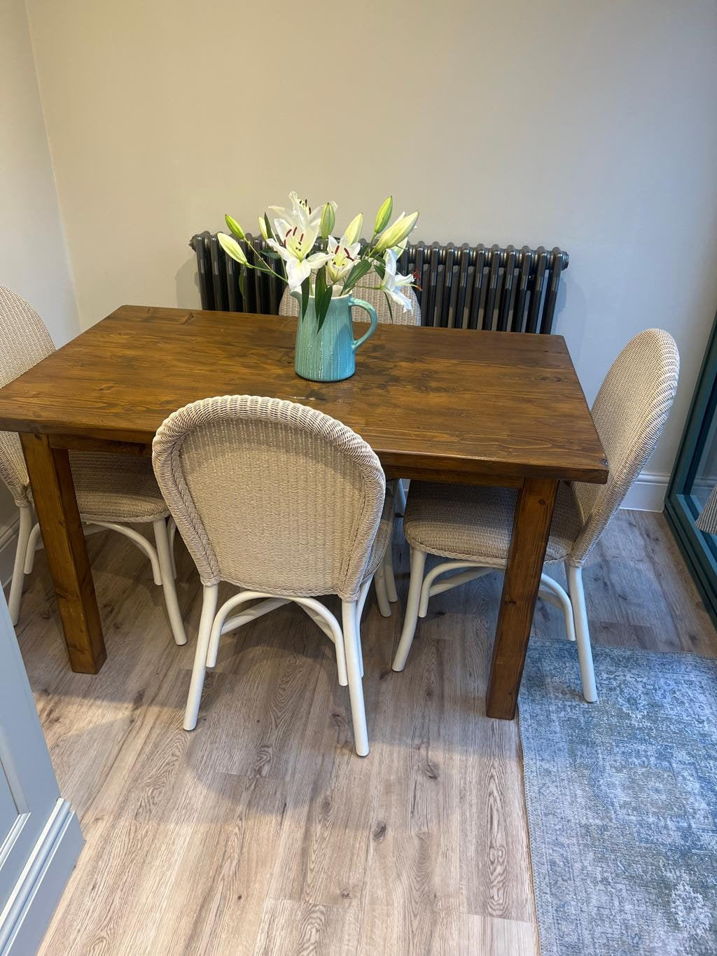 WALSINGHAM - Rustic Farmhouse Solid Wood Dining Table