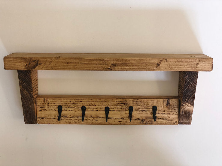 BROADS - Rustic Key & Coat Rack