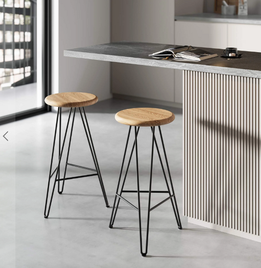 MORSTON - Hairpin Leg Stool