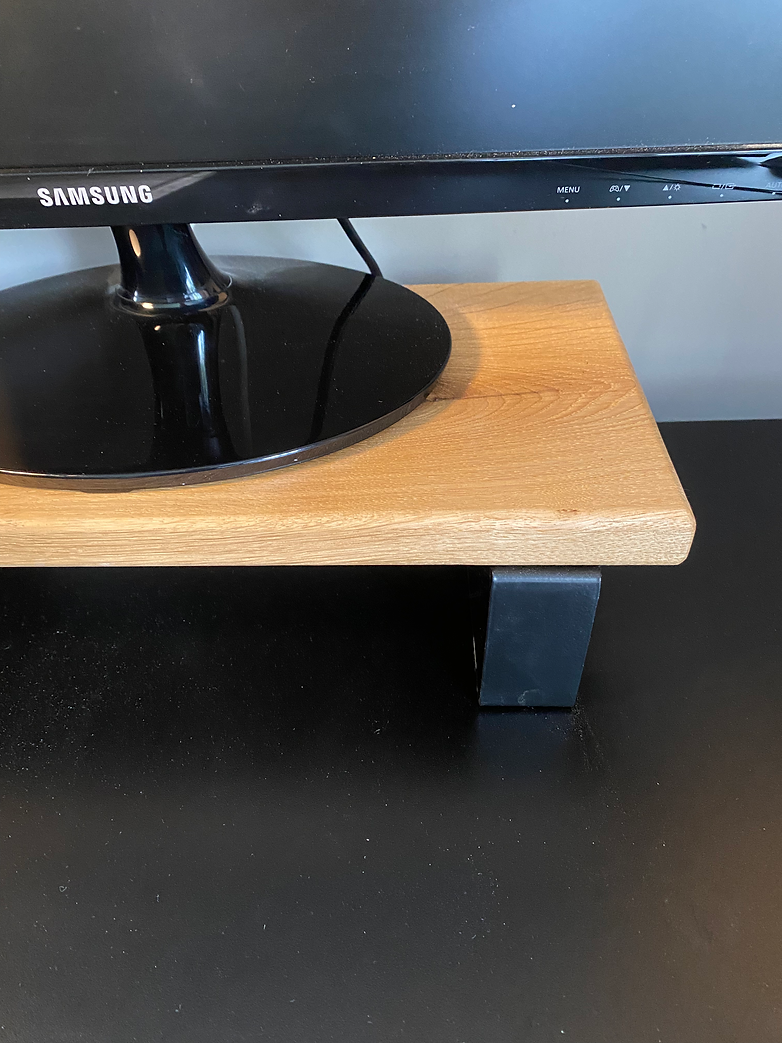 Oakify Monitor Shelf