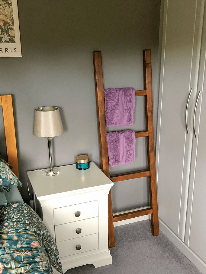Rustic Blanket & Towel Ladder