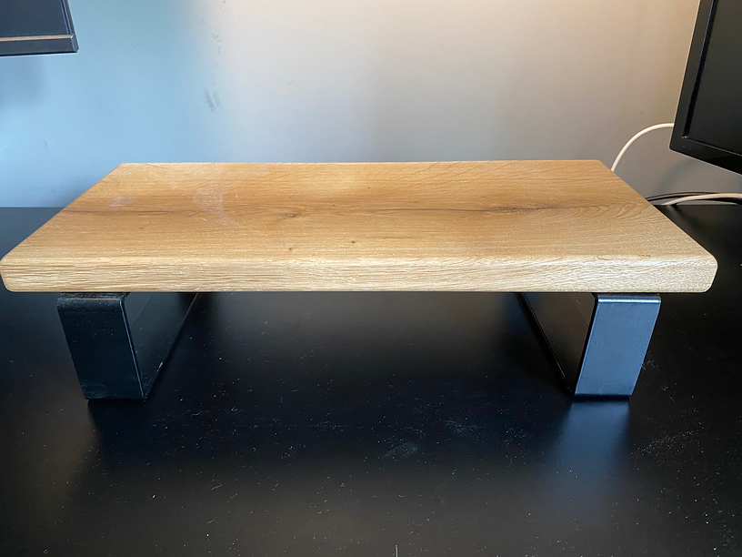 Oakify Monitor Shelf