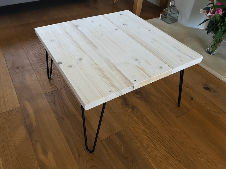 BLICKLING - Square Hairpin Leg Coffee Table