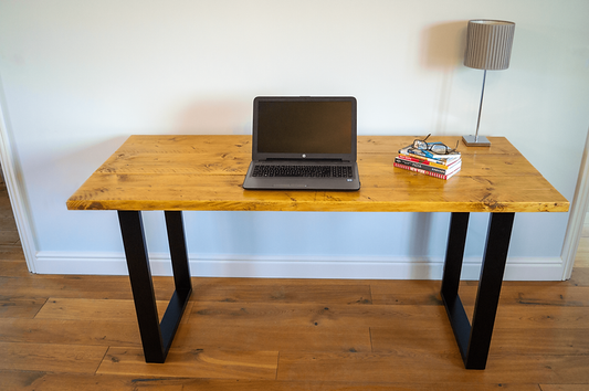 HENLOW - Industrial square leg desk