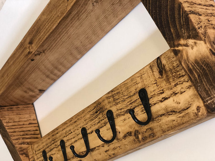 BROADS - Rustic Key & Coat Rack