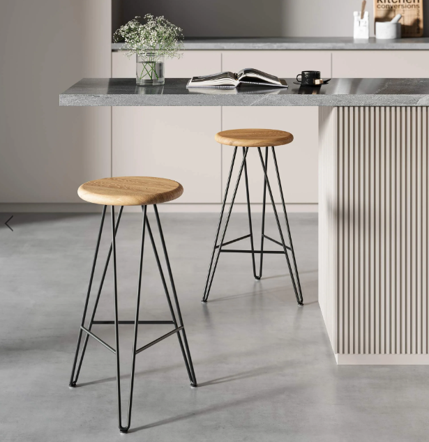 MORSTON - Hairpin Leg Stool